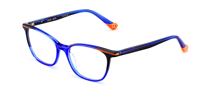 Coco Ocean Blue Colored Eyeglasses By G&M Eyecare