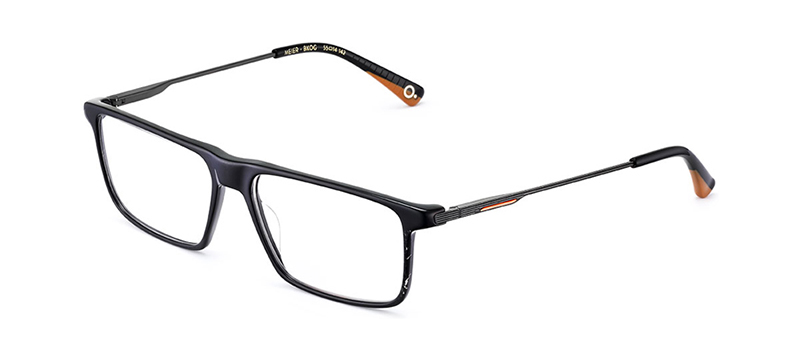 Meier Sleek Black Eyeglasses By G&M Eyecare