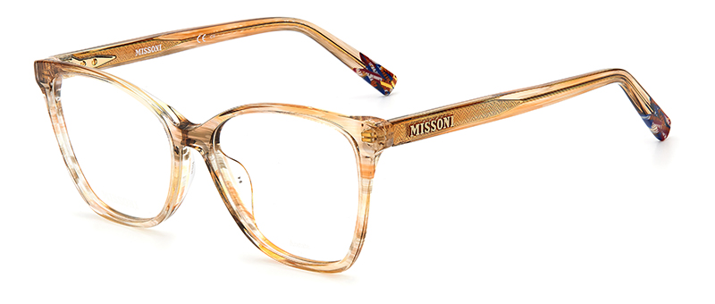 Missoni Gold Frame Eyeglasses By G&M Eyecare