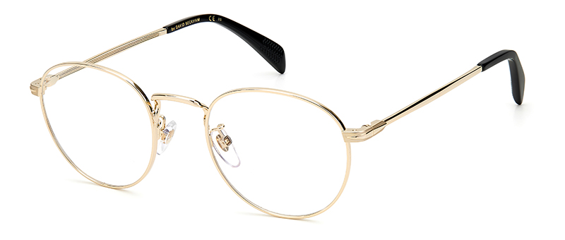 David Beckham Gold Eyeglasses By G&M Eyecare