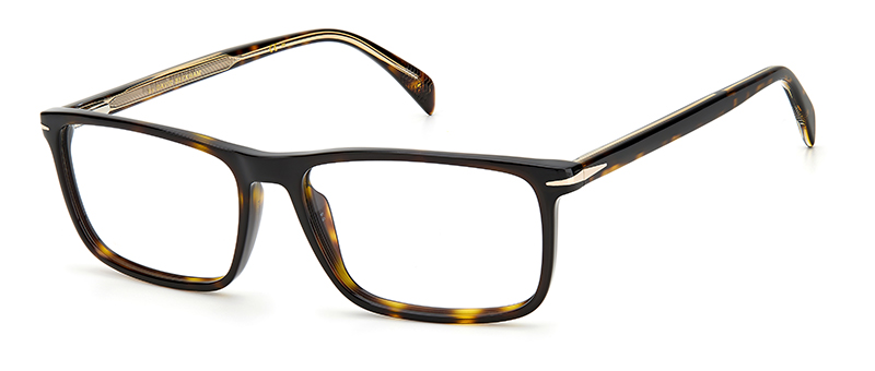 David Beckham Dark Gold Tart Design Eyeglasses Eyewear By G&M Eyecare