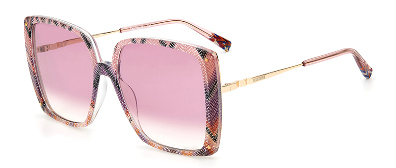 Missoni Big Pink Tinted Sunglasses By G&M Eyecare