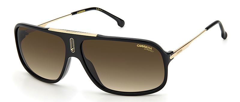 Carrera Brown Lenses Gold Temples Sunglasses By G&M Eyecare