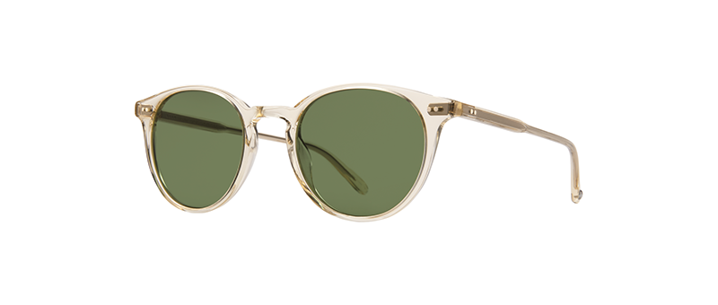 Clune Pure Glass Semi Flat Pure Green By G&M Eyecare