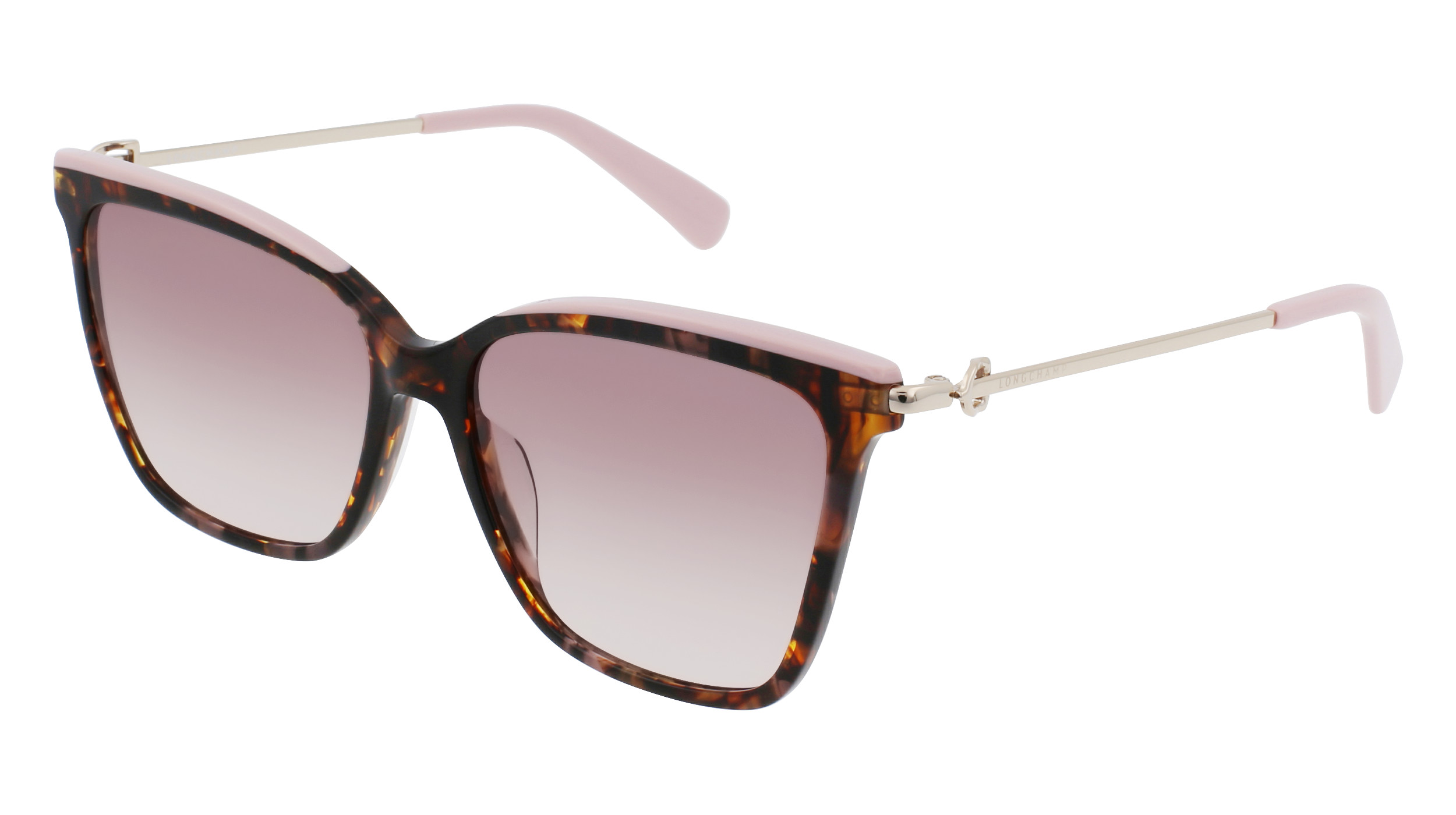 Longchamp Tart Rims And Pink Designed Sunglasses By G&M Eyecare