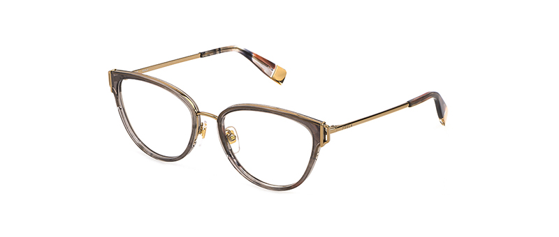 Furla Thin Gold Frame Eyeglasses By G&M Eyecare
