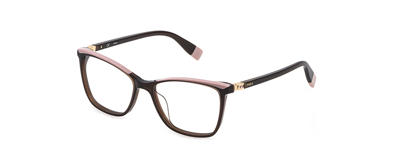 Furla Black Pink Frames Eyeglasses By G&M Eyecare