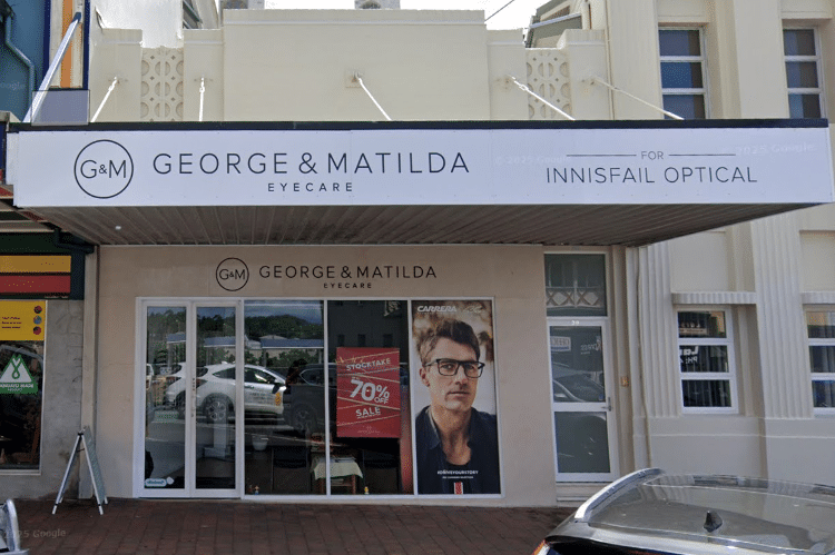 George & Matilda Eyecare for Innisfail Optical